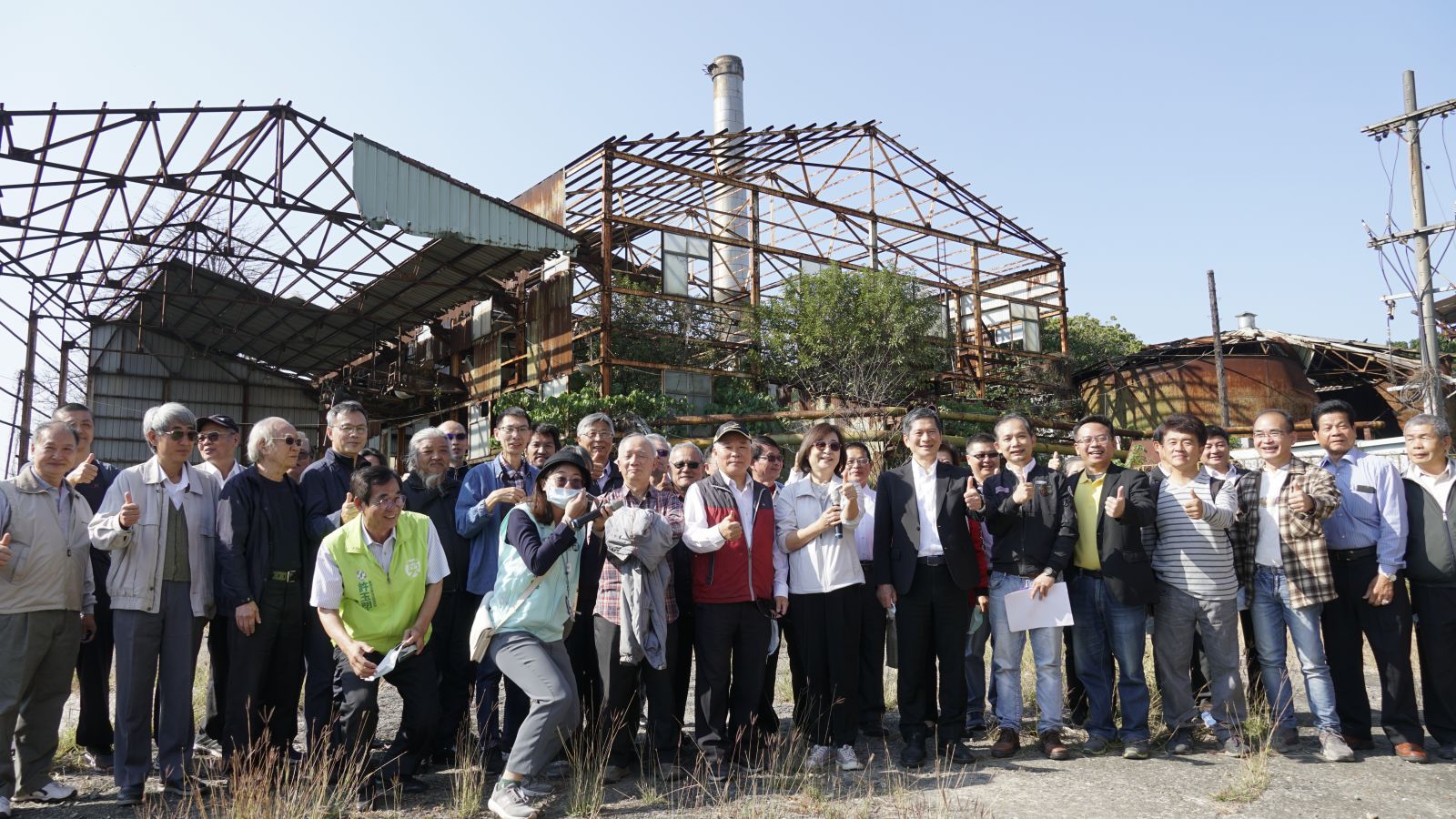 影／百年糖廠活化為觀光園區　李永得實勘並與地方座談 - https://www.watchmedia01.com