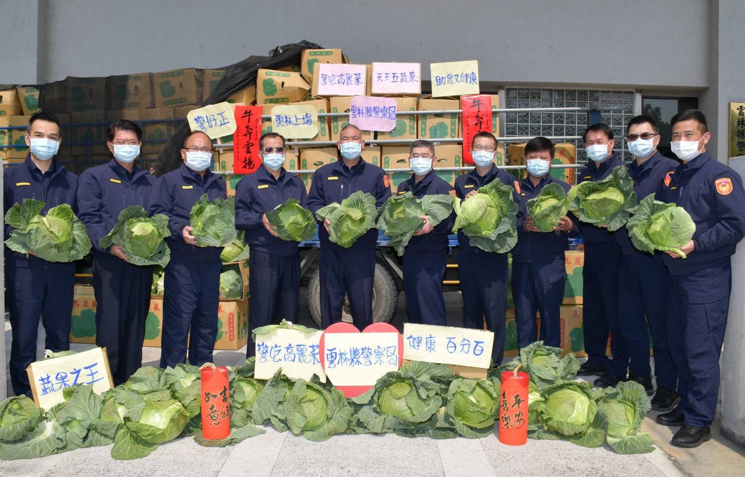 警長深知菜賤傷農困境　籲警吃高麗菜助農又健康 - https://www.watchmedia01.com