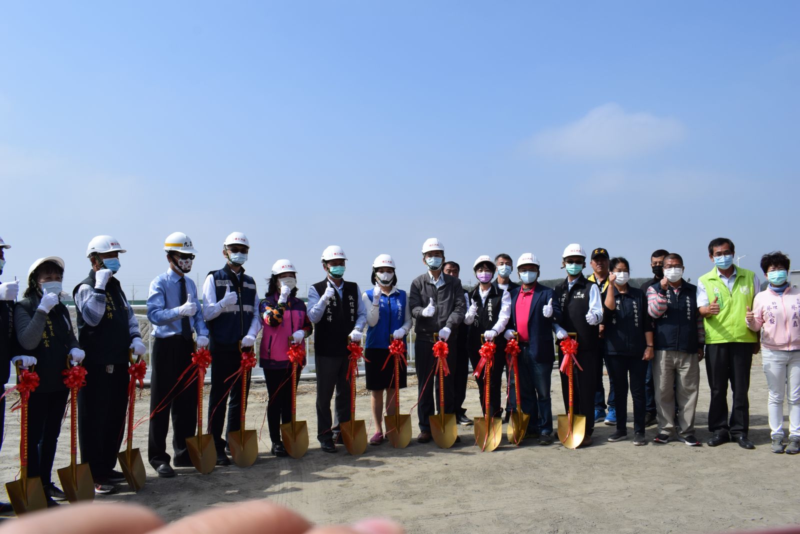改善北港及水林區域排水　新街大排北港滯洪池抽水站新建工程動土 - https://www.watchmedia01.com