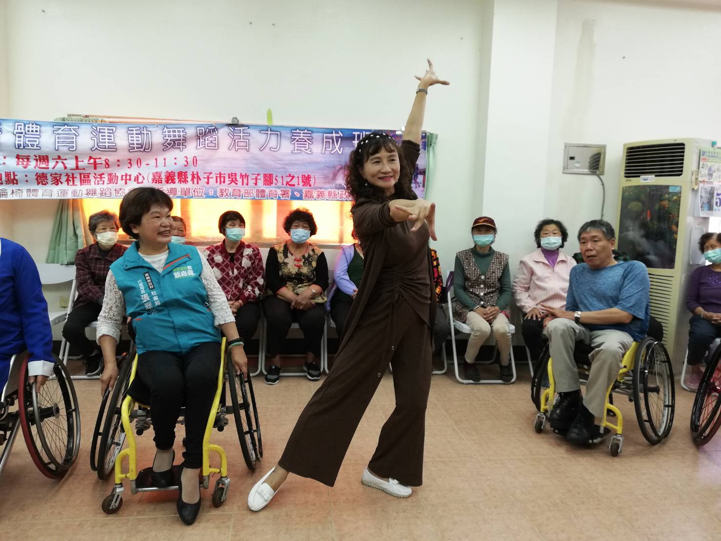蔡秀慧推廣輪標舞 插旗嘉義朴子免費開班 - https://www.watchmedia01.com