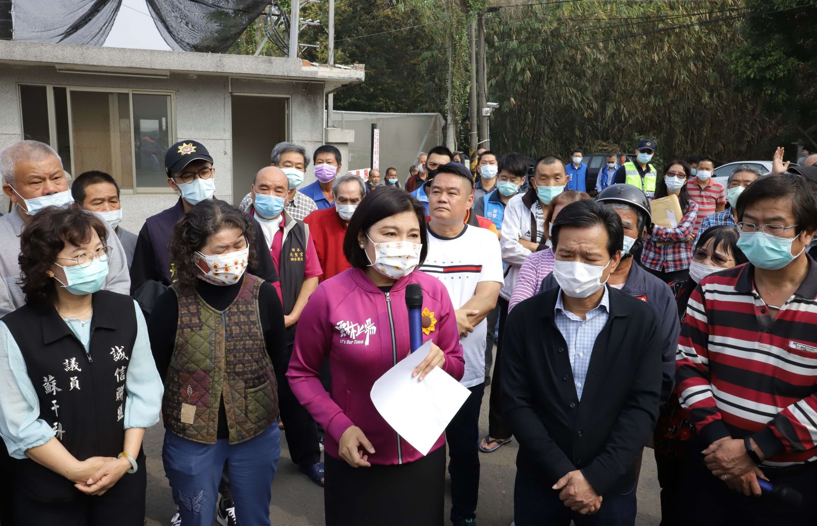 林內頻傳惡臭居民陳情抗議　張麗善實勘堆肥場勒命停工 - https://www.watchmedia01.com