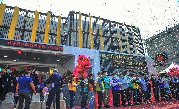 建國派出所改變紅白磚瓦配色 全新建築結合城市美學 - https://www.watchmedia01.com