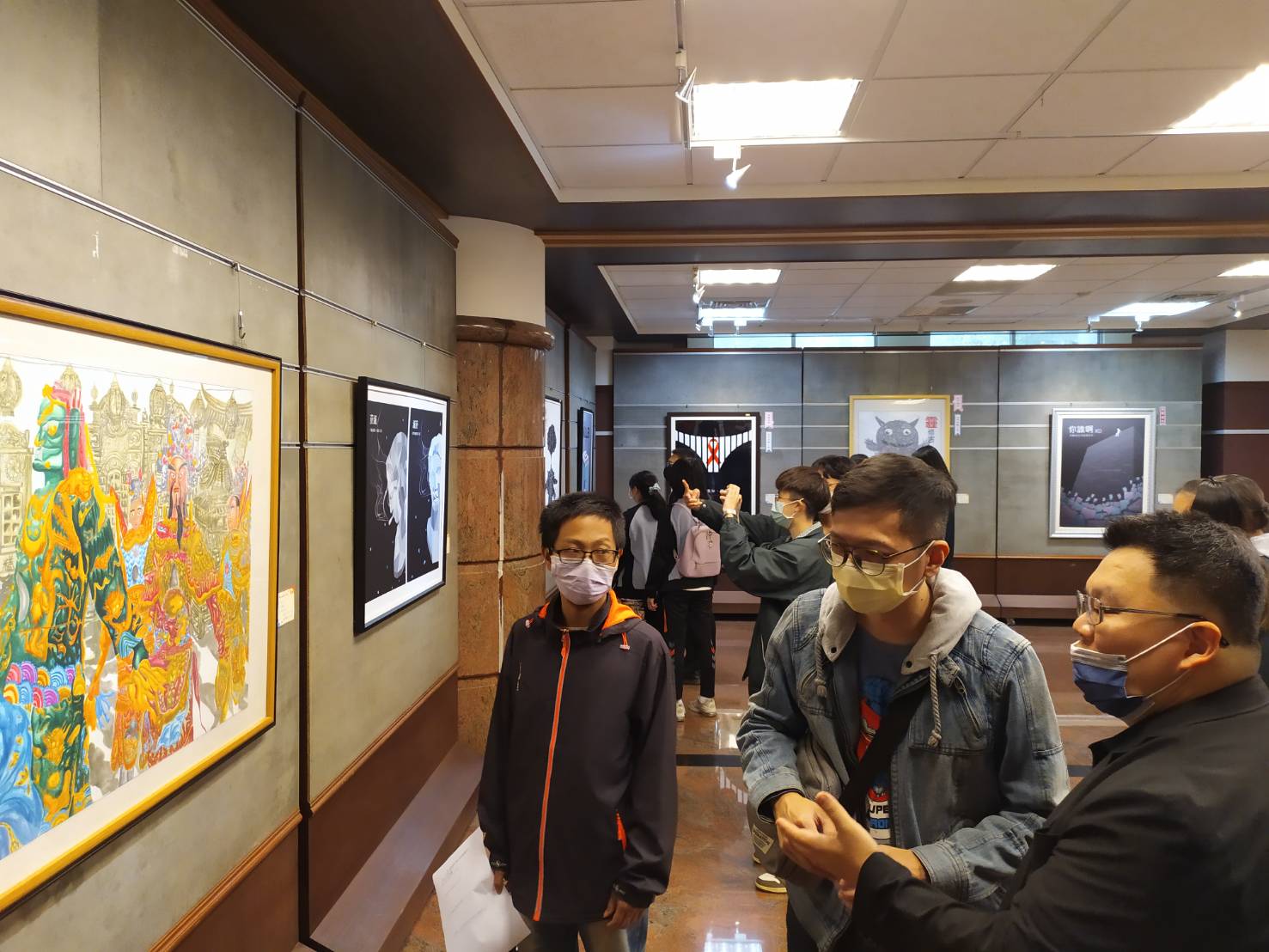 影／集結中區高中職10校 首屆設計藝術觀摩展建國科大開展 - https://www.watchmedia01.com