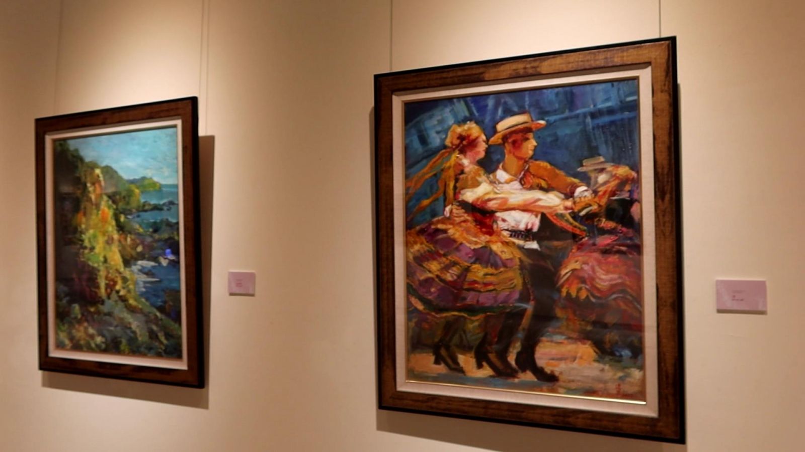 影／常連芳「歲月靜好、彩繪人生」展出繽紛畫作 - https://www.watchmedia01.com