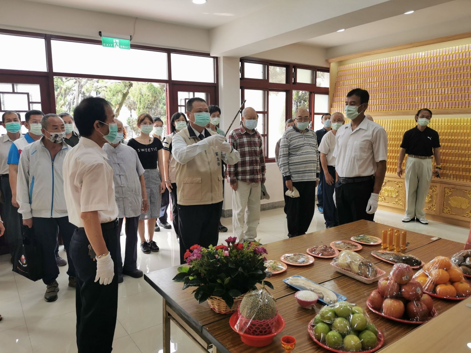 影／彰化榮家舉行清明祭祀　祭悼歷年在臺亡故榮民 - https://www.watchmedia01.com