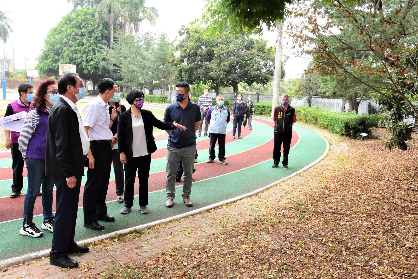 影／社頭鄉湳雅國小操場週邊圍牆整建 王惠美給軟釘子　 - https://www.watchmedia01.com