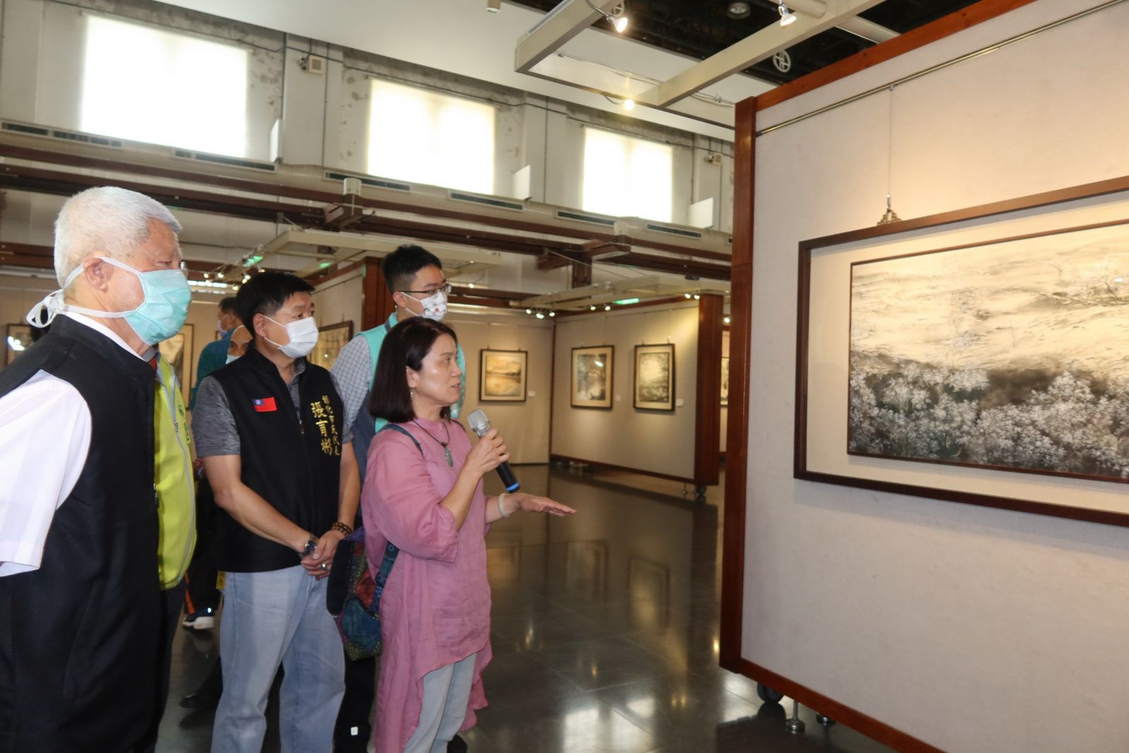 影／畫筆留心痕　吳麗雲墨彩創作展彰化藝術館展出 - https://www.watchmedia01.com