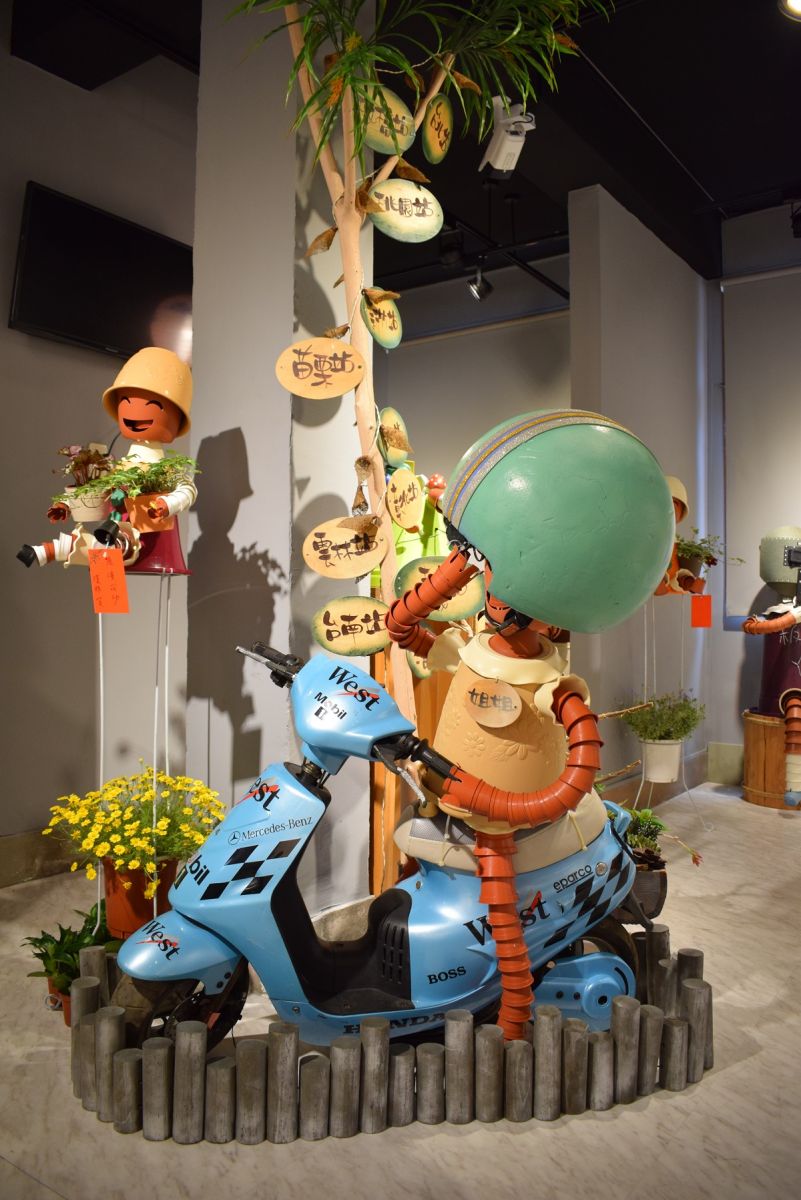 影／花盆人偶工藝師陳威光 「盆偶時光」北港工藝坊展出 - https://www.watchmedia01.com
