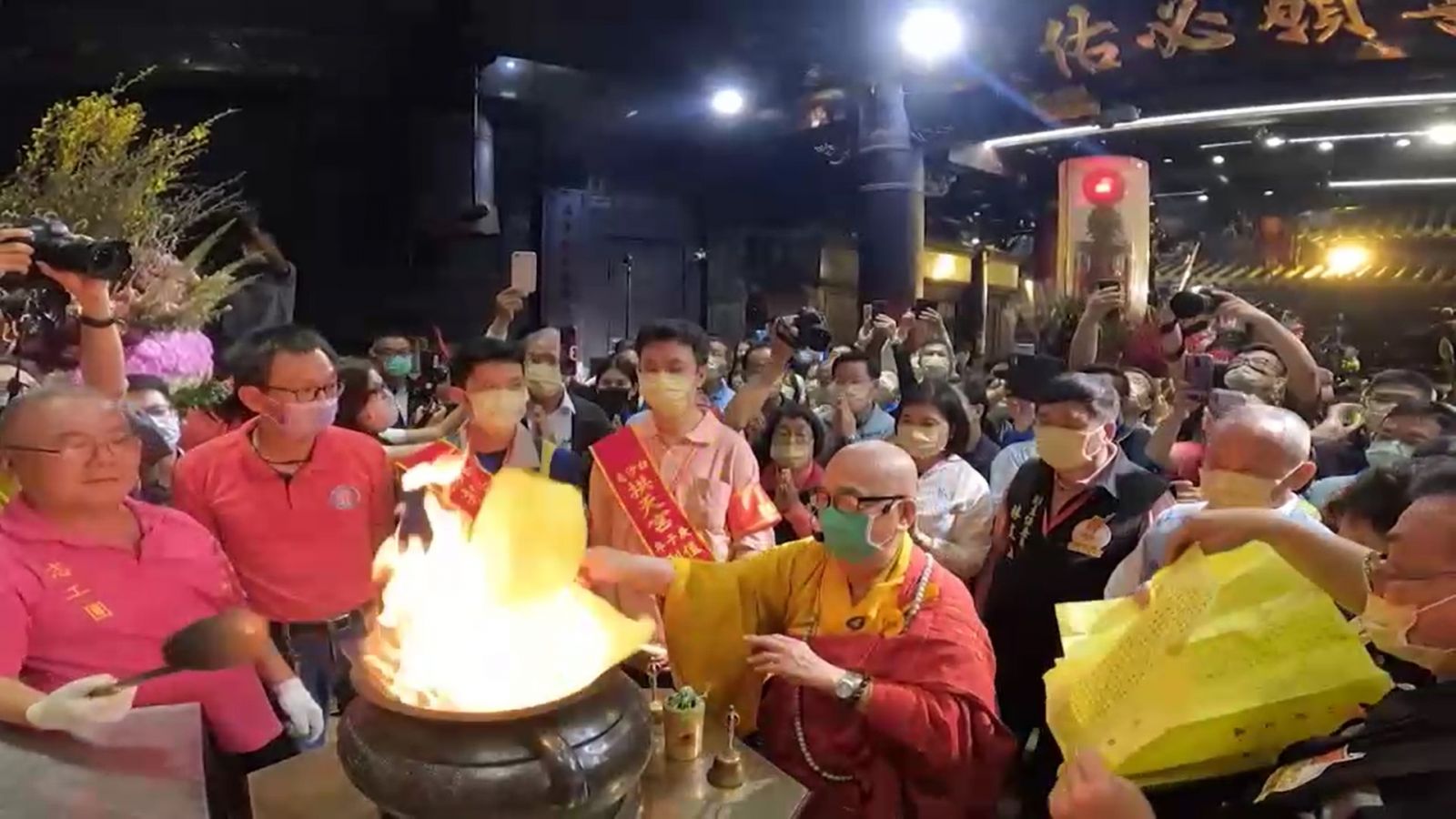 影／總統蔡英文北港迎白沙屯媽祖　10多萬信徒擠爆街道熱情相迎 - https://www.watchmedia01.com