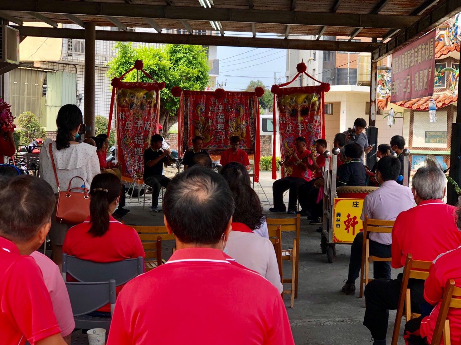 員林萬年庄福興軒北管團慶　主題牆揭幕啟用 - https://www.watchmedia01.com