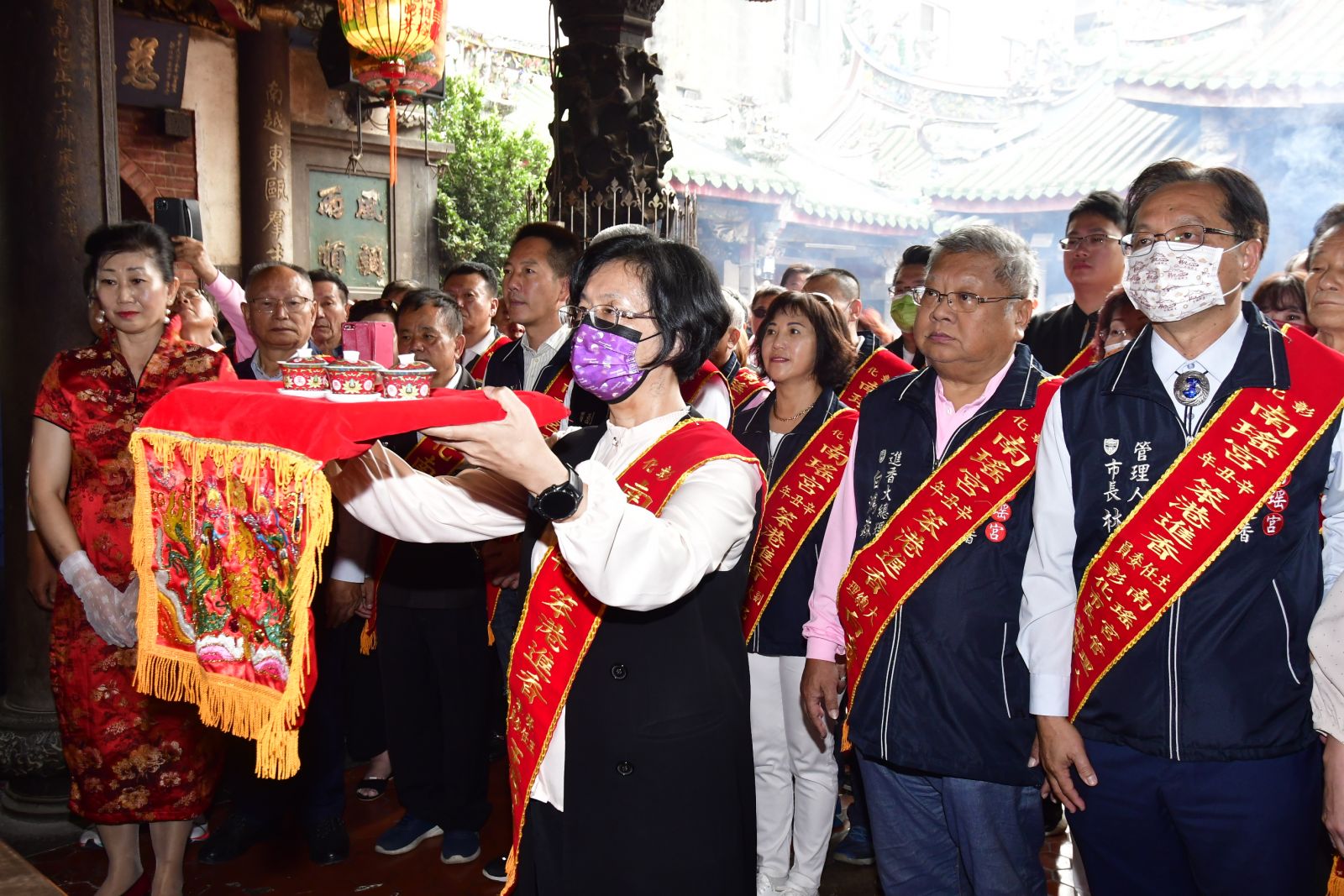 影／超神氣！南瑤宮三媽進香回鑾　神轎、萬人「潦溪」 - https://www.watchmedia01.com
