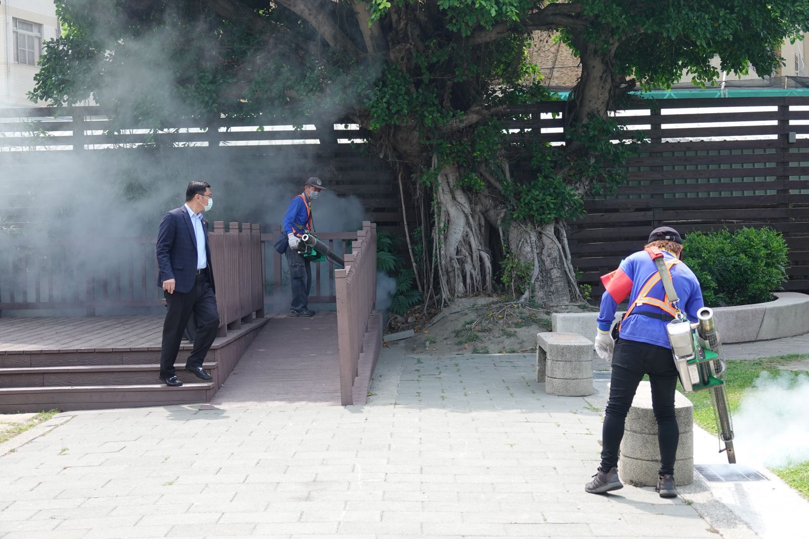 影／鹿港登革熱防治　首波環境噴藥消毒開跑 - https://www.watchmedia01.com