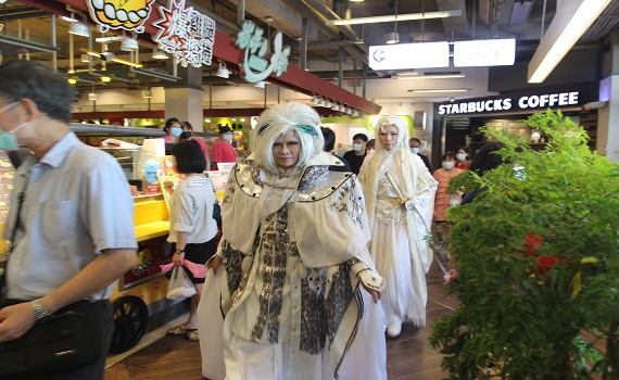霹靂COSER快閃西螺服務區 南仁湖妙法行銷在地良品 - https://www.watchmedia01.com