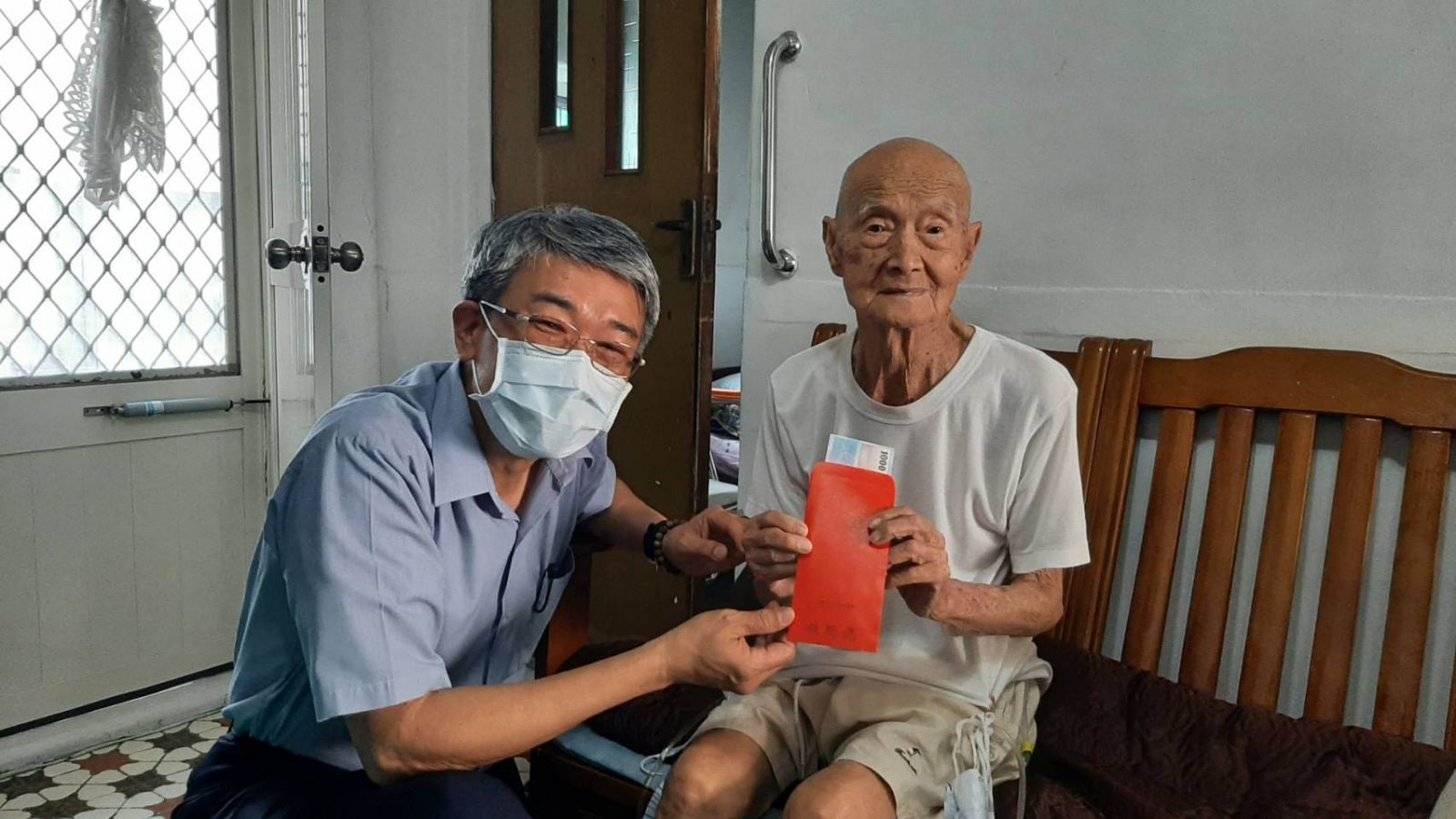 關懷彰化百齡人瑞榮民(眷)　中華佛教善緣慈善會贈賀壽金 - https://www.watchmedia01.com