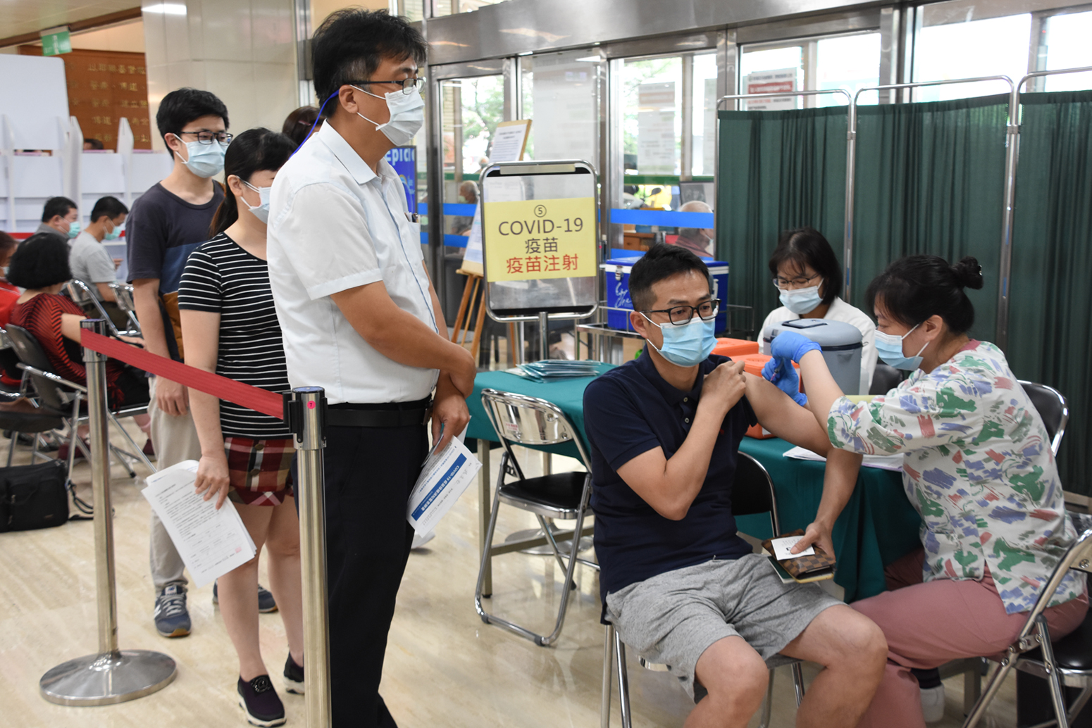 影／疫情升溫施打疫苗人數增加　王惠美：已再向中央爭取 - https://www.watchmedia01.com