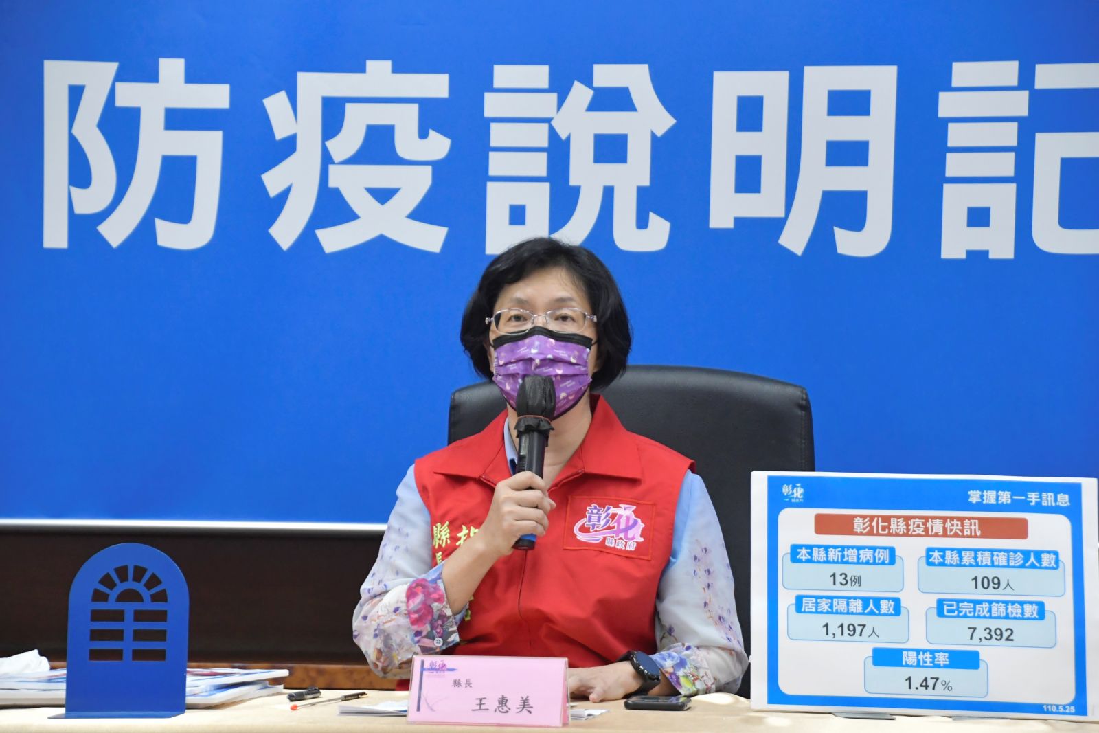 影／彰化縣防疫說明記者會　秀妃養生會館偷接客將罰30萬 - https://www.watchmedia01.com