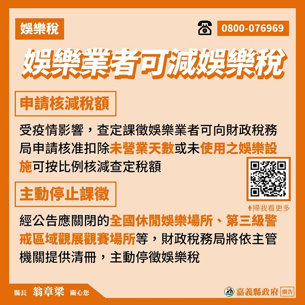 嘉義縣提減免稅措施　讓民眾度疫情難關 - https://www.watchmedia01.com