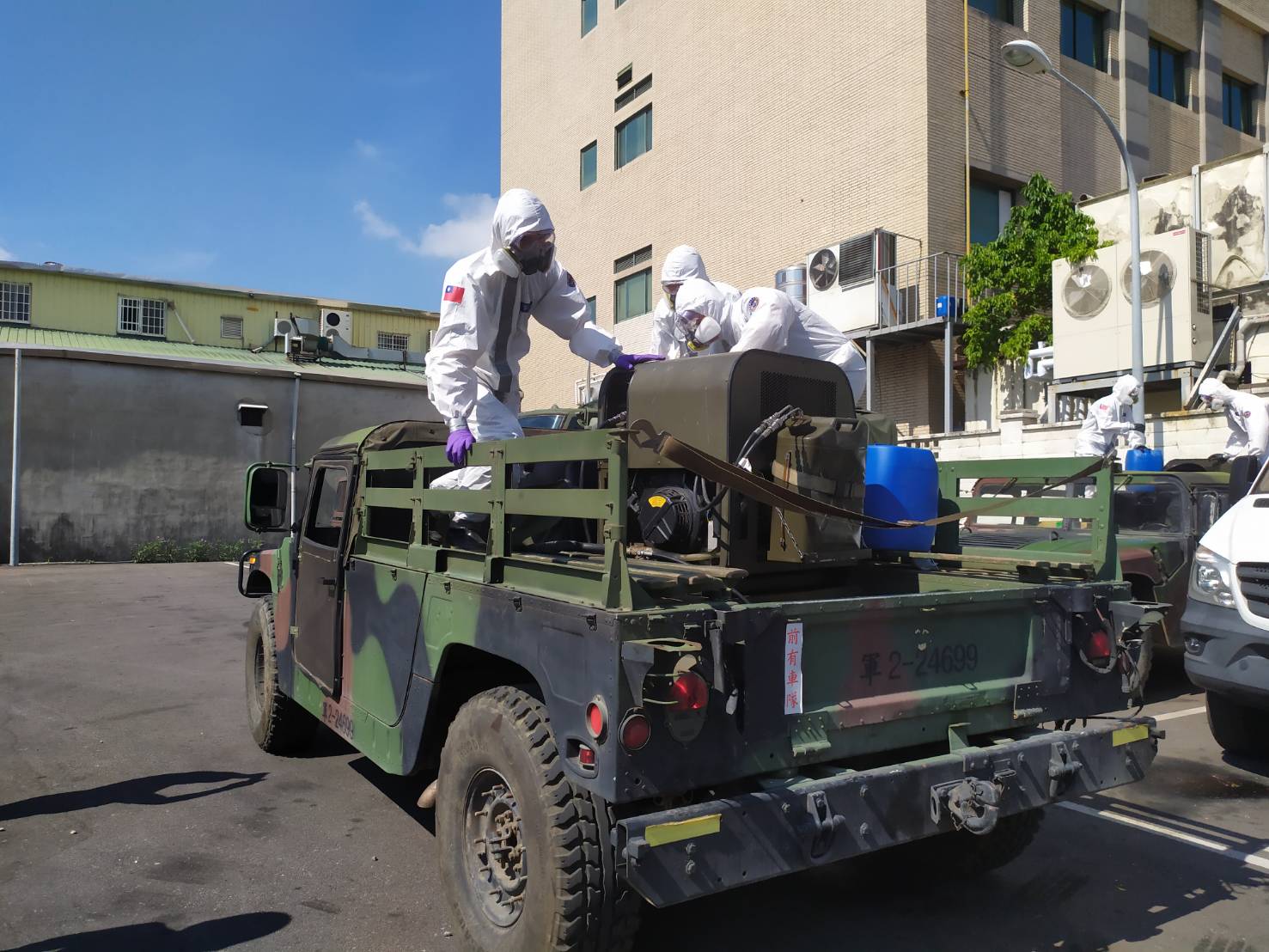 影／國軍支援清消　彰化全市73里連續2天大面積消毒 - https://www.watchmedia01.com