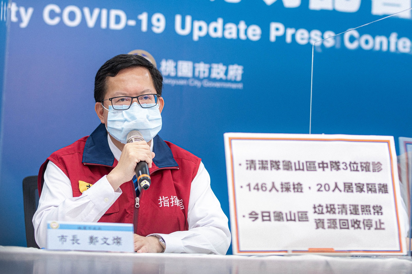 桃園28日新增22例確診 鄭文燦呼籲市民減少活動密度 降低病毒傳播力 - https://www.watchmedia01.com