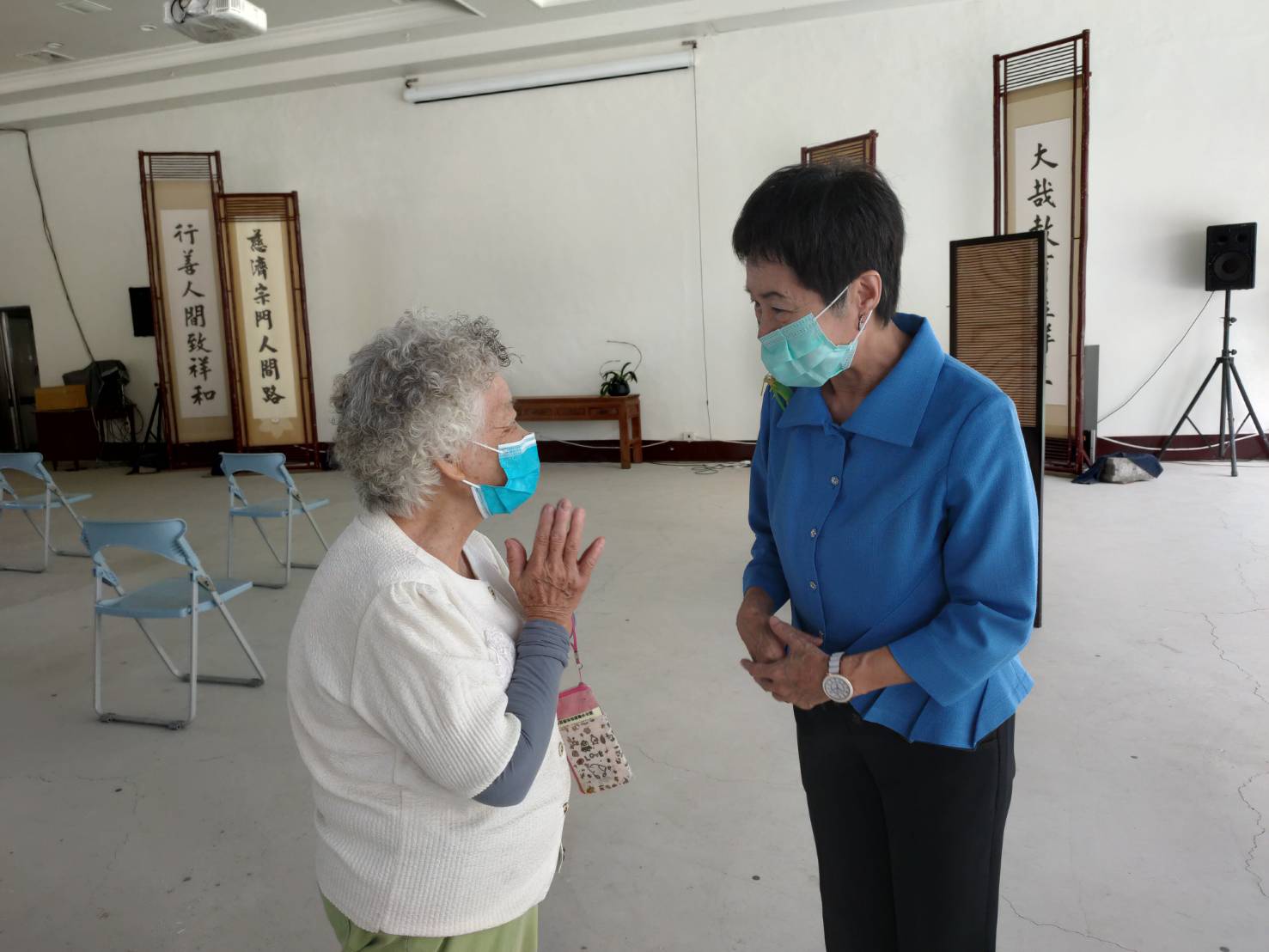 影／長者接種COVID-19疫苗　田中環保站社區C據點井然有序 - https://www.watchmedia01.com