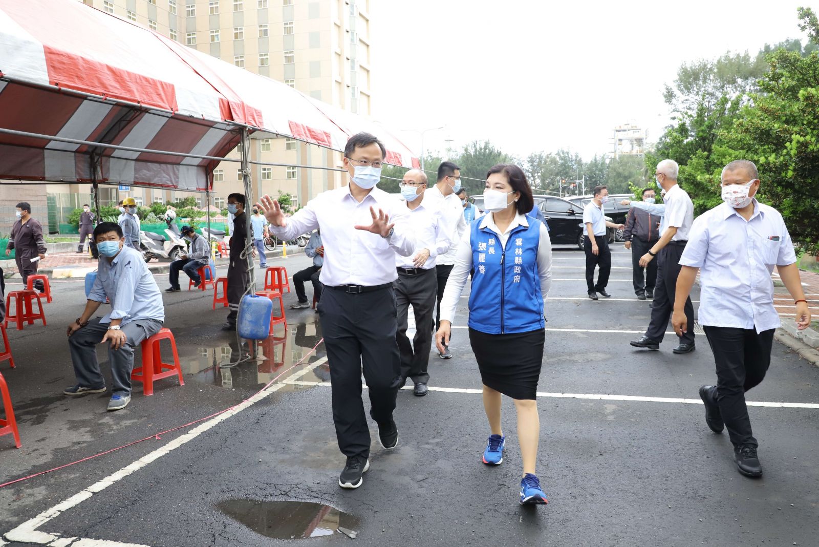 雲林防疫應變視訊擴大會議　張麗善感謝快打快篩站人員 - https://www.watchmedia01.com
