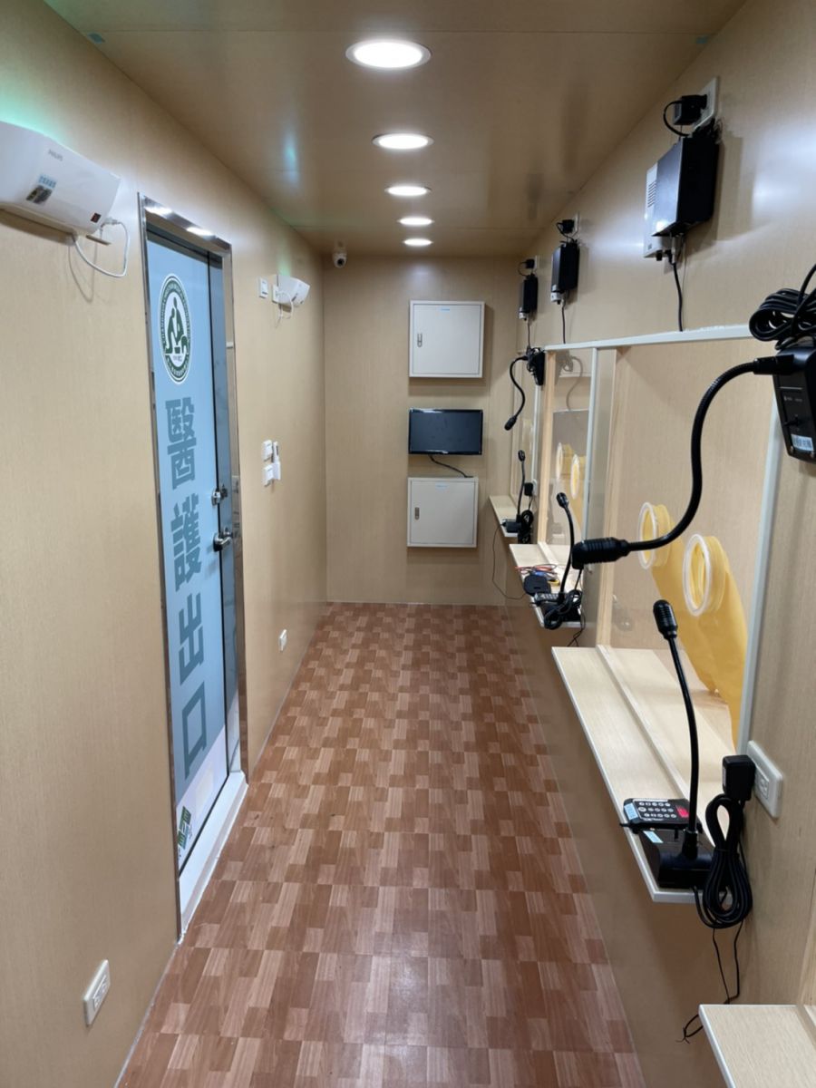 彰基、綠盟暨醫師全聯會送愛心　捐贈正壓移動篩檢艙到竹縣 - https://www.watchmedia01.com
