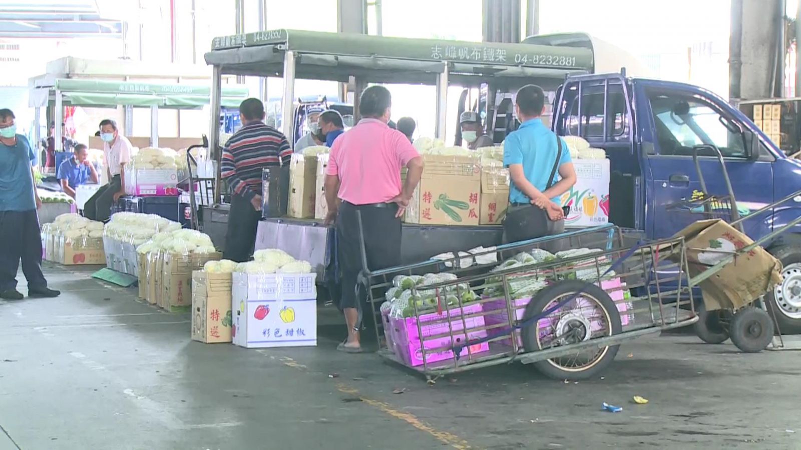 影／北農染疫事件 溪湖果菜市場人員全面快篩 - https://www.watchmedia01.com