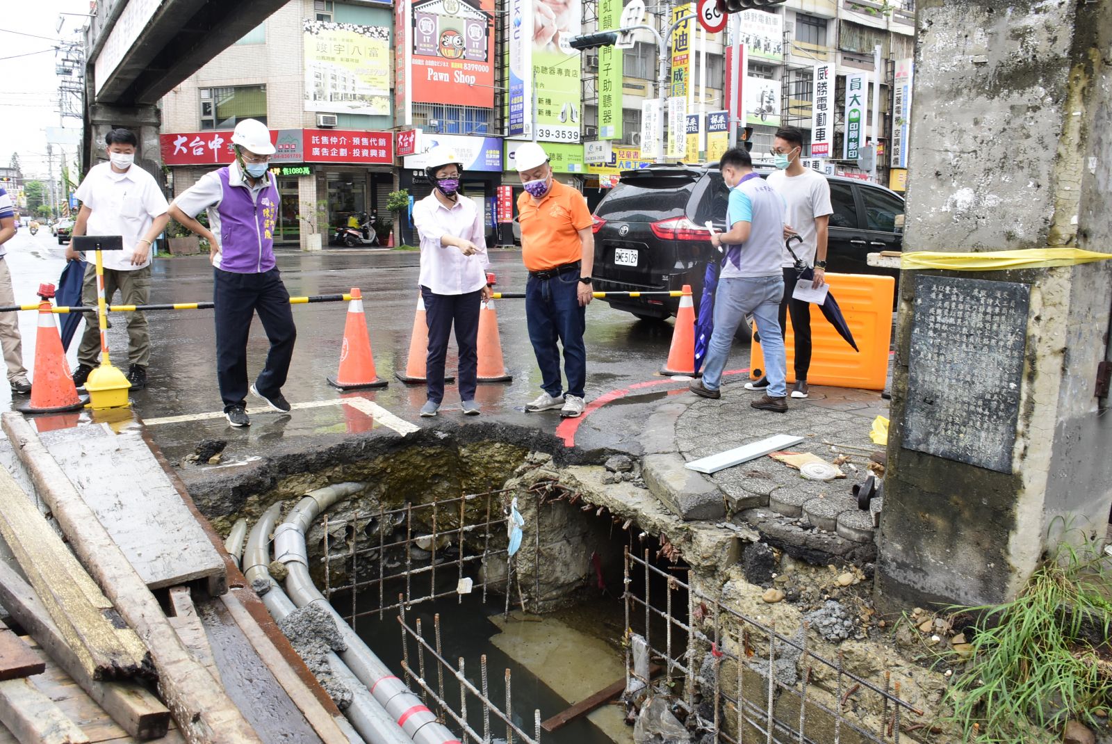 影／王惠美視察員林雨水下水道及龍燈公園滯洪池工程 - https://www.watchmedia01.com
