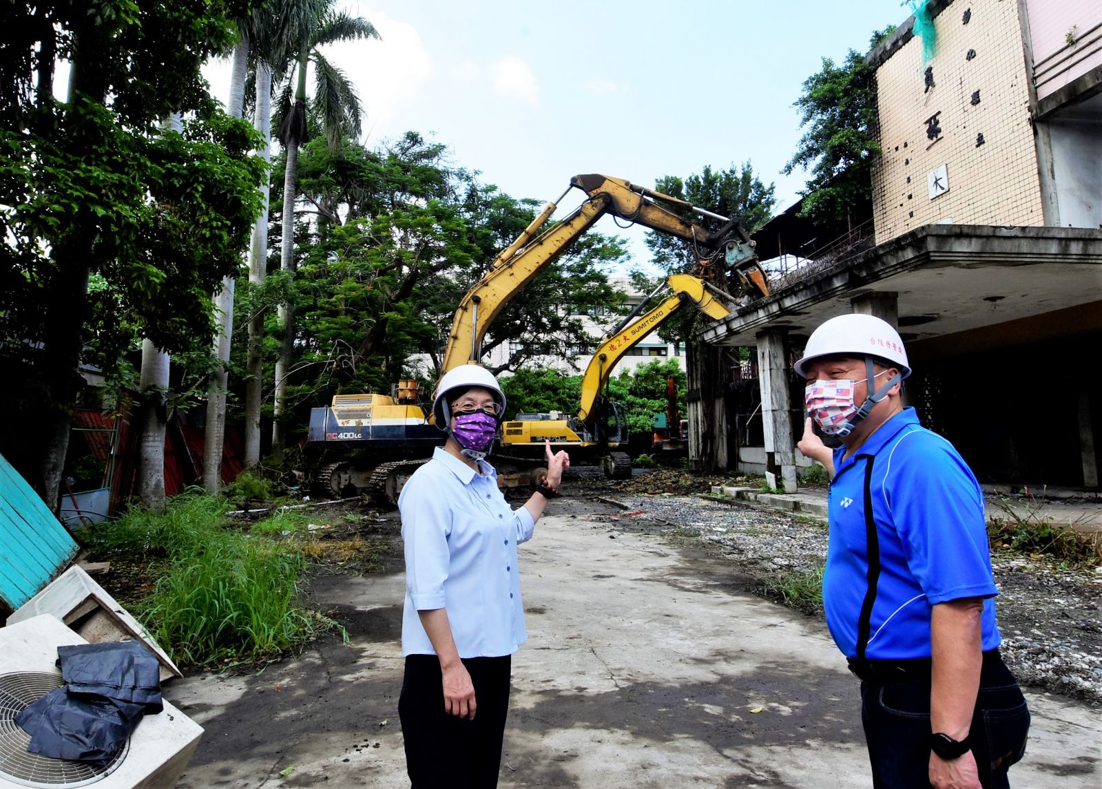 影／鬼屋少一棟！員林醫院拆除改建長照衛福大樓 - https://www.watchmedia01.com