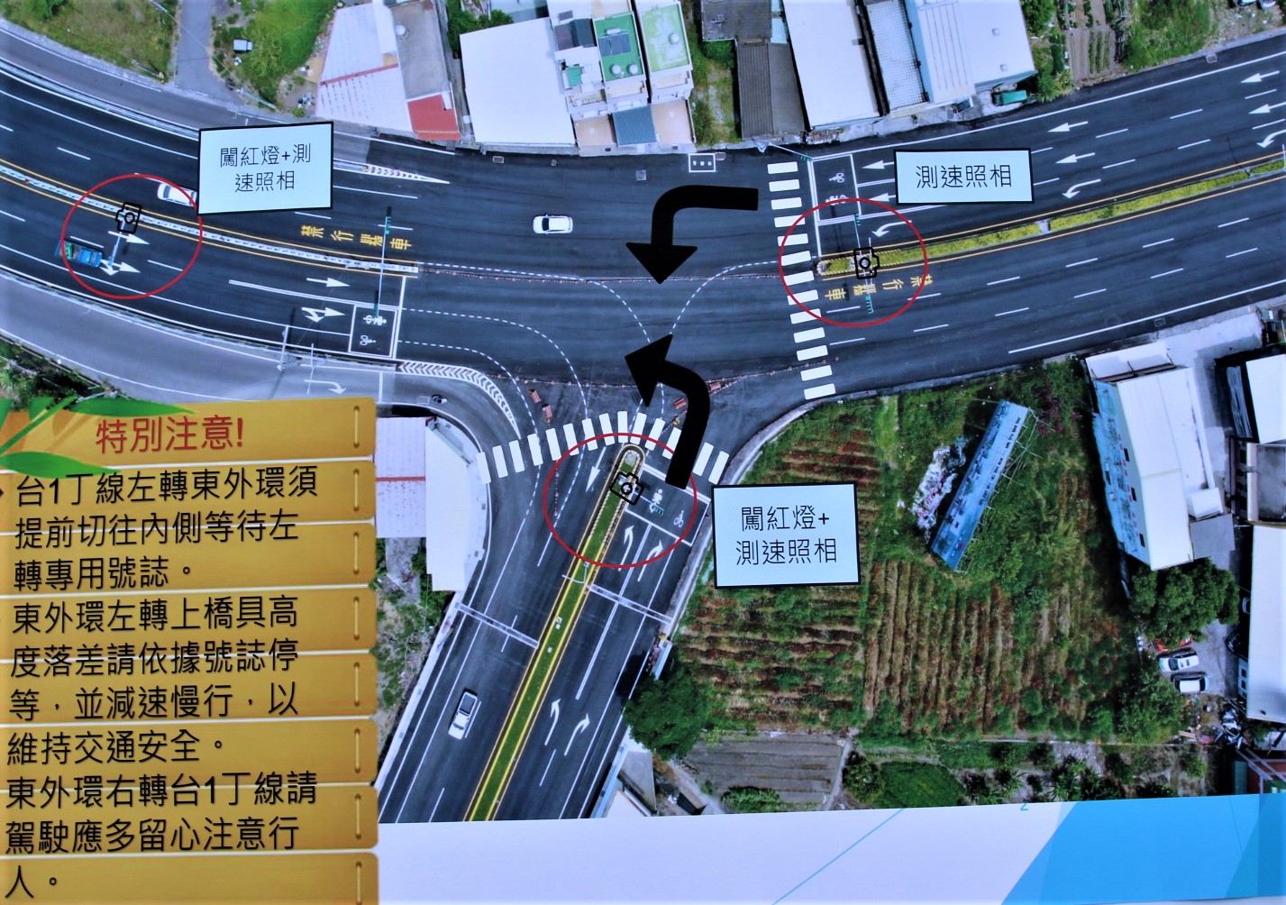新光陸橋路口改善解封通車 用路人遵號誌指示保安全 - https://www.watchmedia01.com