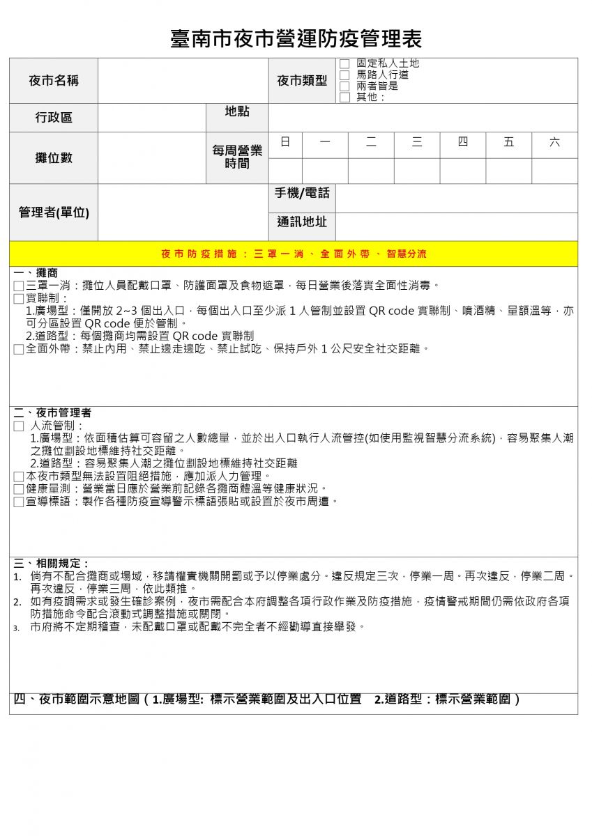 夜市業者都沒送審「防疫計畫書」 竟是有攤商不想解封 - https://www.watchmedia01.com