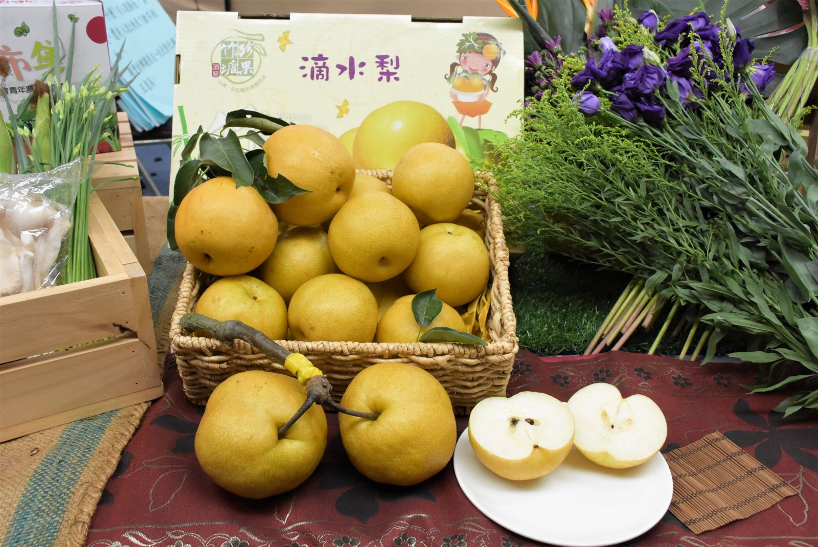 影／吃在地、享當季　王惠美直播拍賣花果蔬菜攏總有 - https://www.watchmedia01.com