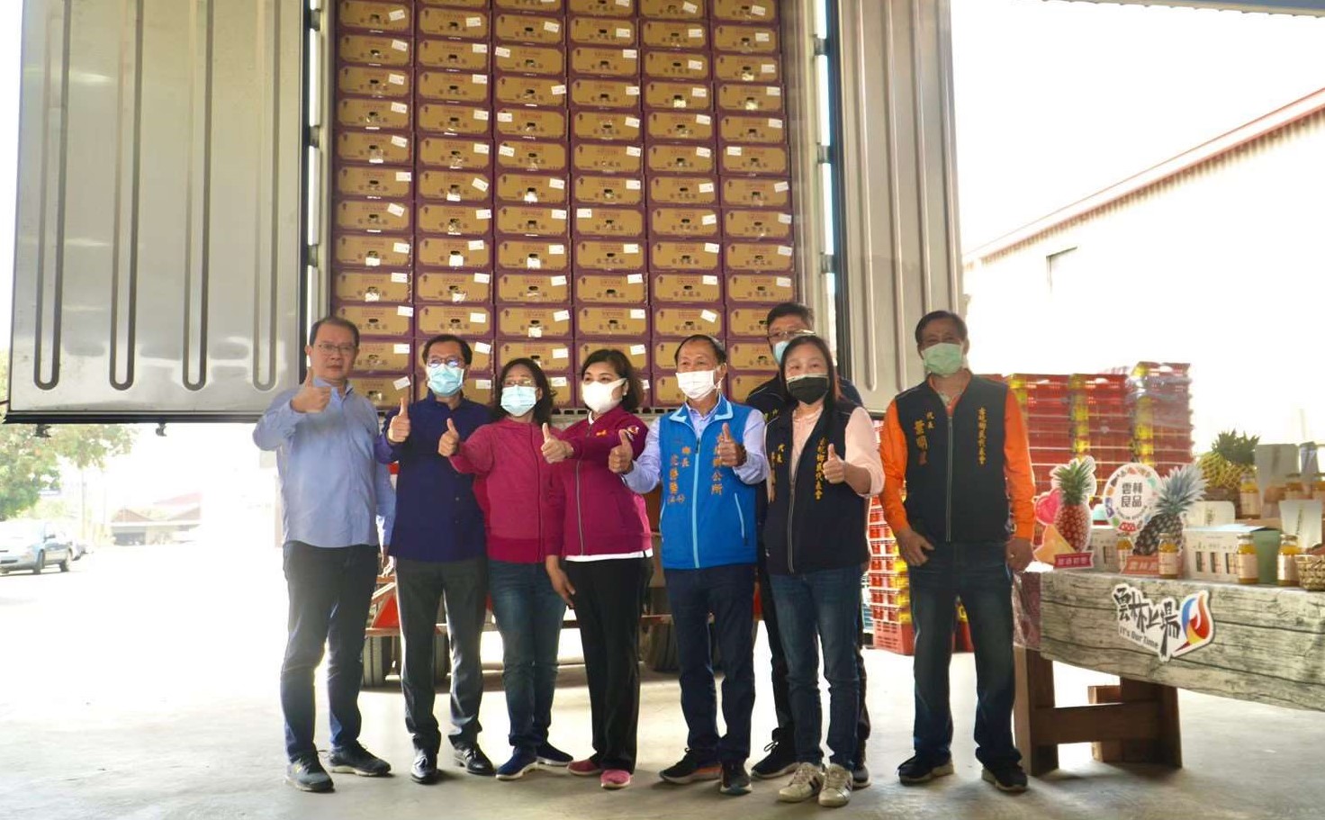 雲林鳳梨行銷旺！旺！旺！　媒合外銷加工推廣成果豐碩 - https://www.watchmedia01.com