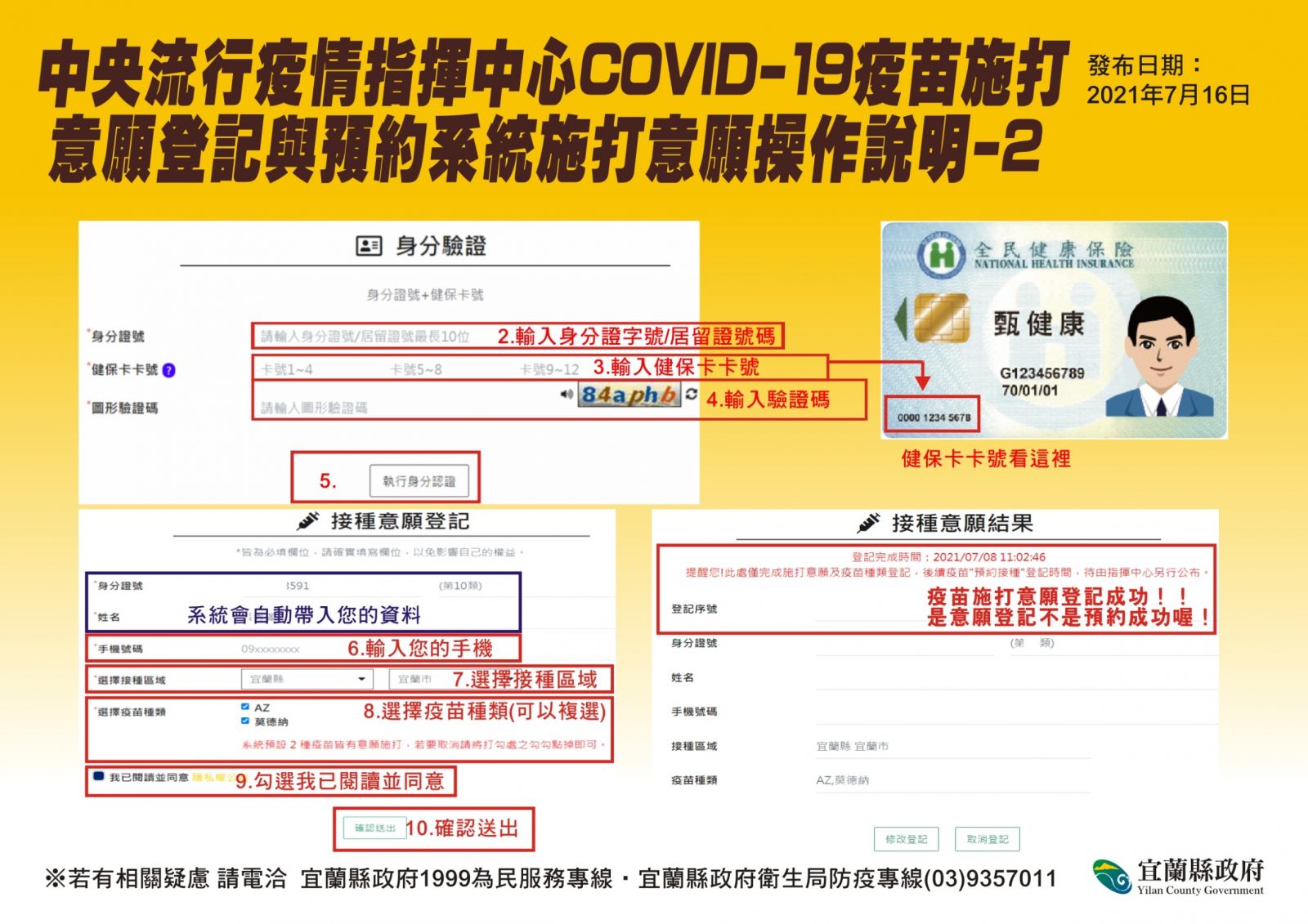 除了「登記」還要「預約」疫苗施打預約要完成這些動作 - https://www.watchmedia01.com