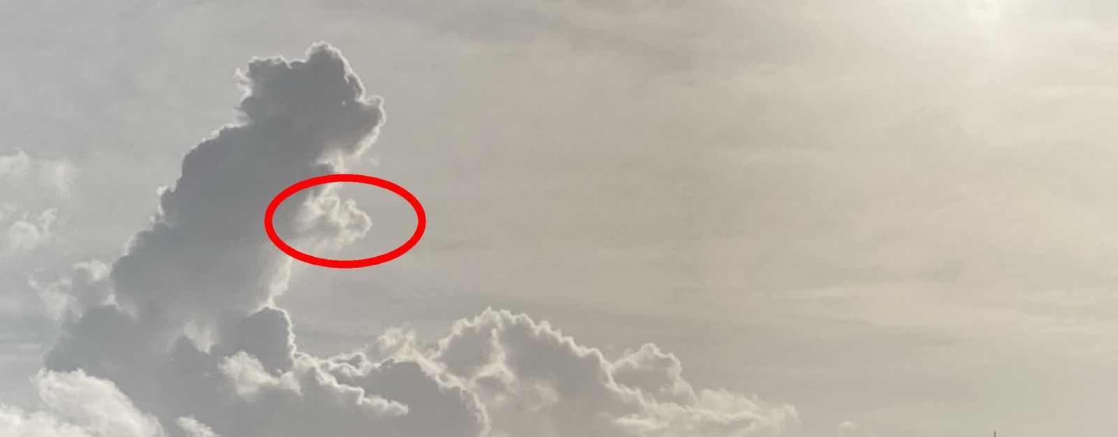 異象！天際出現一團造型奇異雲彩　雙手還比出「讚」 - https://www.watchmedia01.com