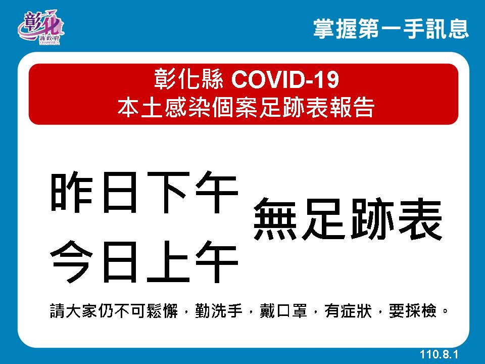 彰化連續8天「嘉玲」　王惠美：防疫仍不能鬆懈 - https://www.watchmedia01.com
