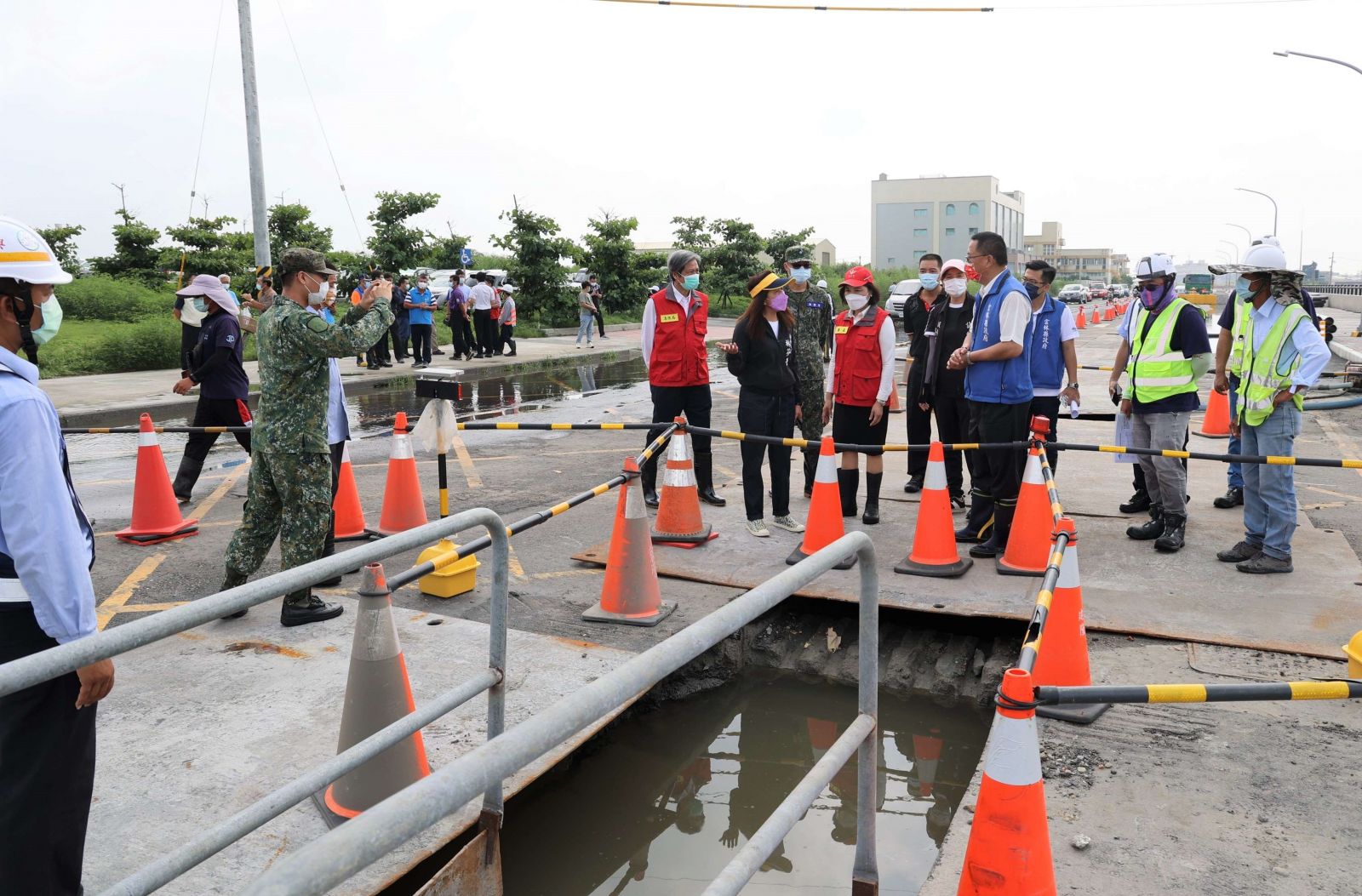 影／四湖台西麥寮逢豪雨即淹　張麗善現勘籲鄉親加強防災準備 - https://www.watchmedia01.com
