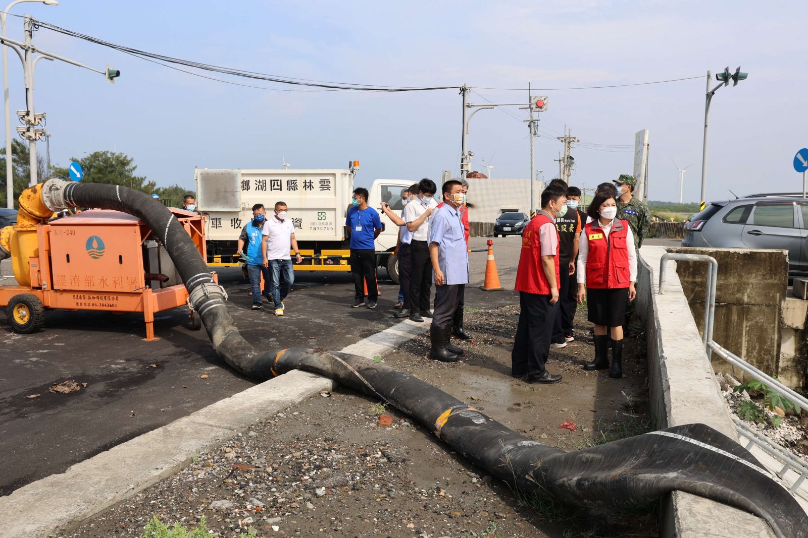 影／四湖台西麥寮逢豪雨即淹　張麗善現勘籲鄉親加強防災準備 - https://www.watchmedia01.com