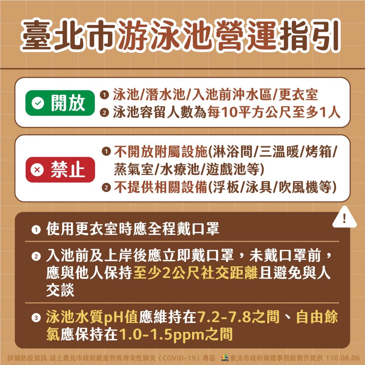 北市開放游泳及國中職暑假學習活動 柯文哲籲落實防疫指引 - https://www.watchmedia01.com