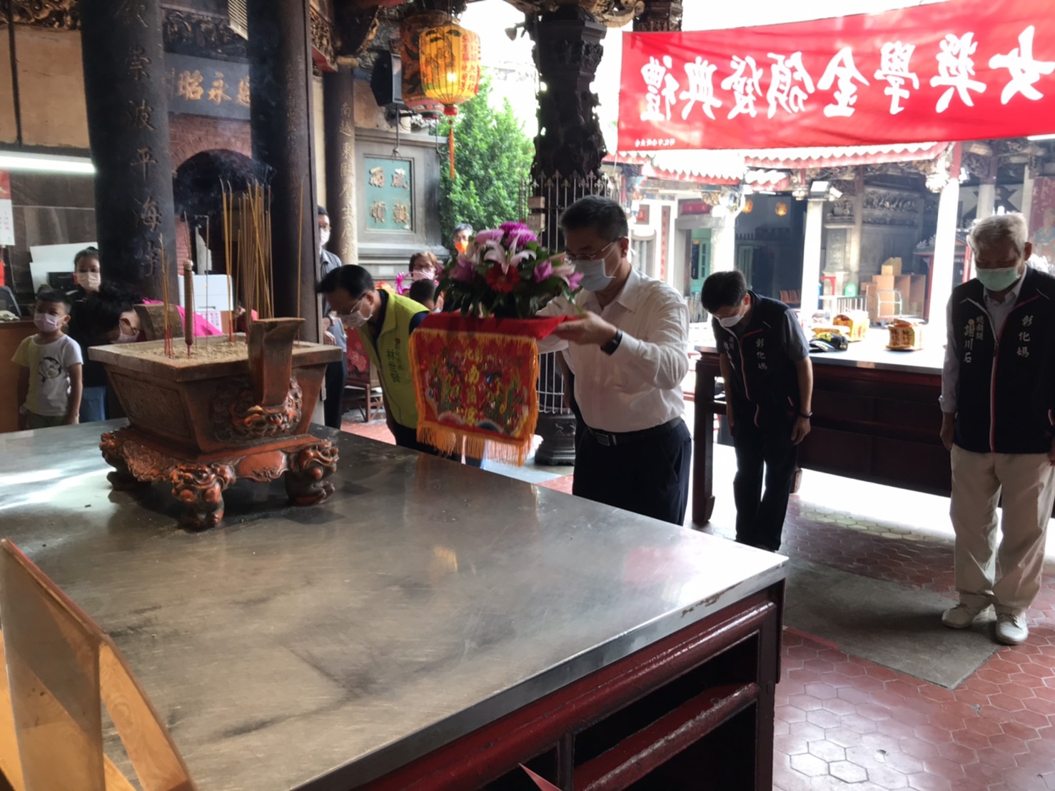 七月祭祀月！彰化南瑤宮虔誠不中斷．防疫不鬆懈 - https://www.watchmedia01.com