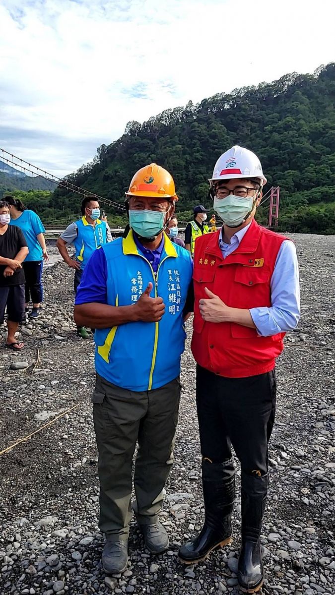 影／陳其邁挺進桃源區勘災允諾加速重建復原　里民盼「臨時便道」快搶通 - https://www.watchmedia01.com