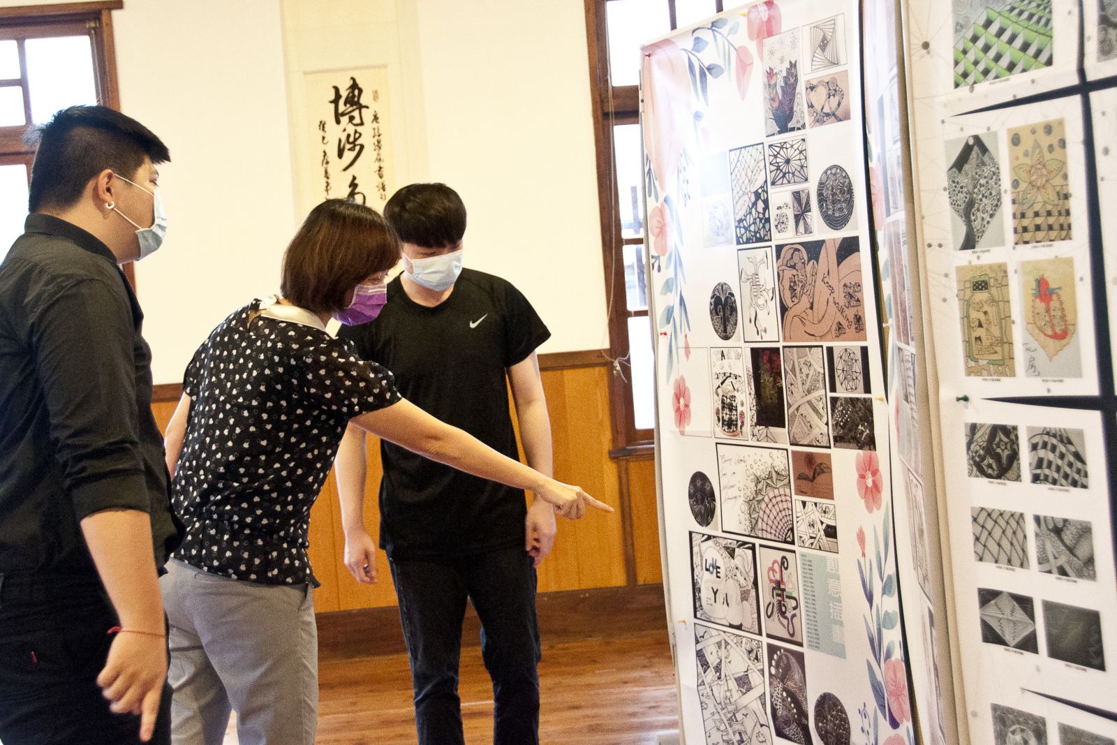 影／通識中心藝術類教學成果 北斗保甲事務所展出　 - https://www.watchmedia01.com