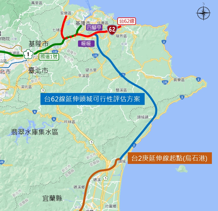 台62線瑞濱延伸宜蘭 宜縣府爭取宜蘭端設置於頭城烏石港 - https://www.watchmedia01.com