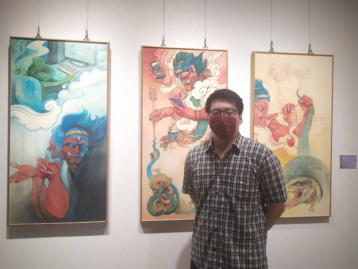 臺師大美研所水墨多樣語彙　彰化生活美學館展出 - https://www.watchmedia01.com