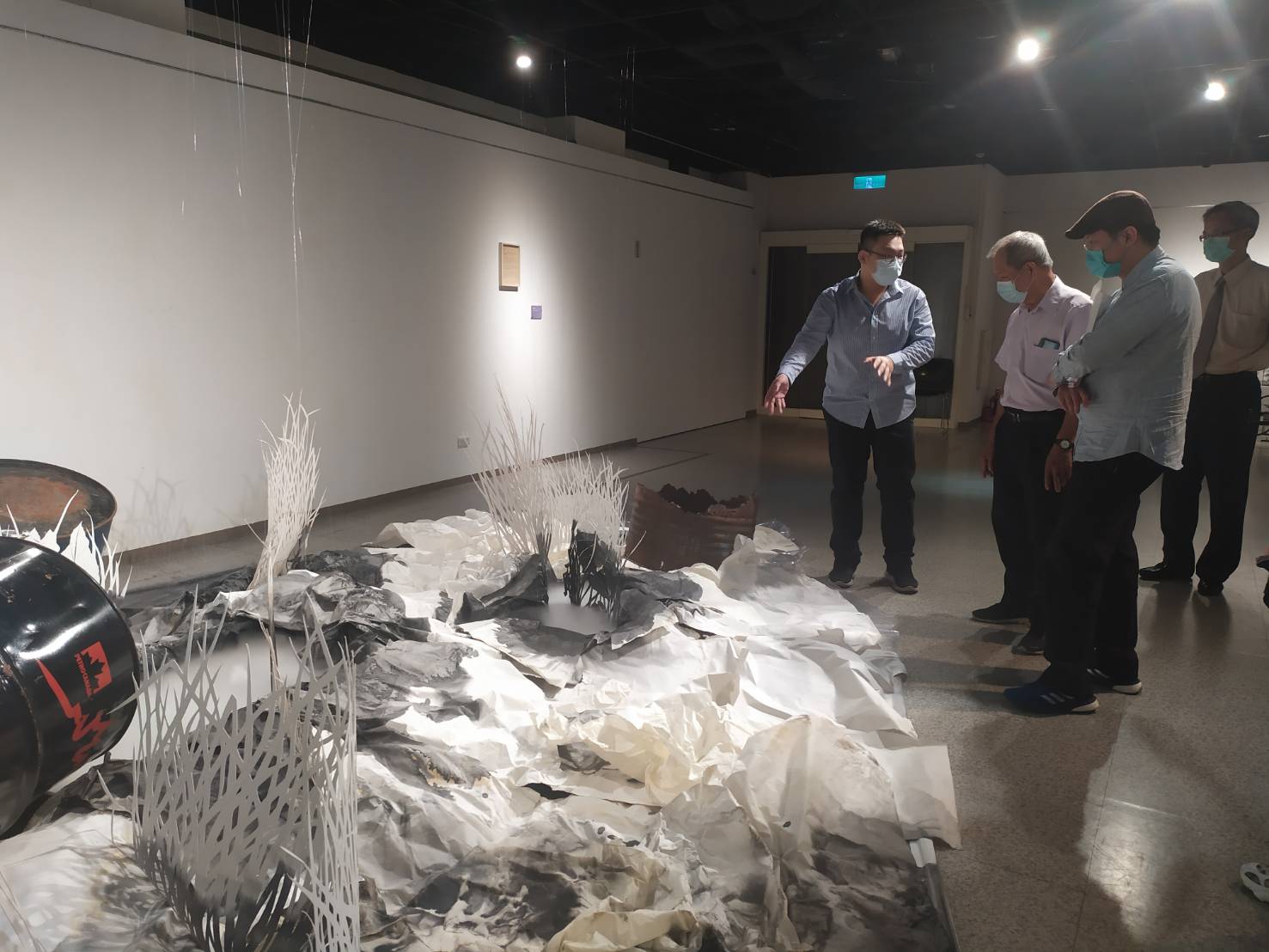 臺師大美研所水墨多樣語彙　彰化生活美學館展出 - https://www.watchmedia01.com