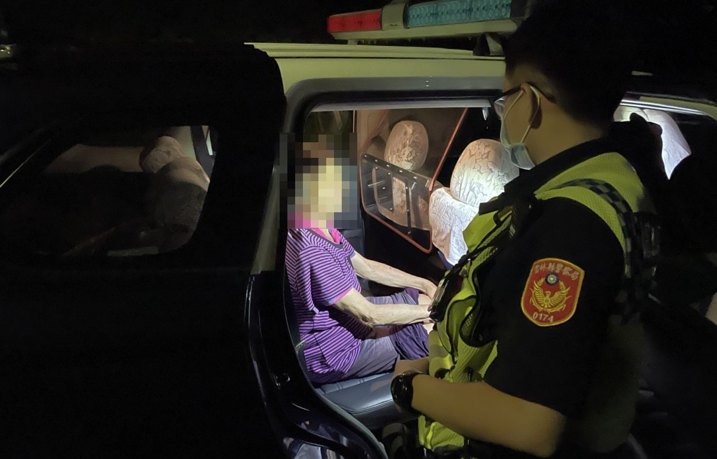 雲林八旬婦外出失蹤　虎警3小時內尋獲送返家 - https://www.watchmedia01.com