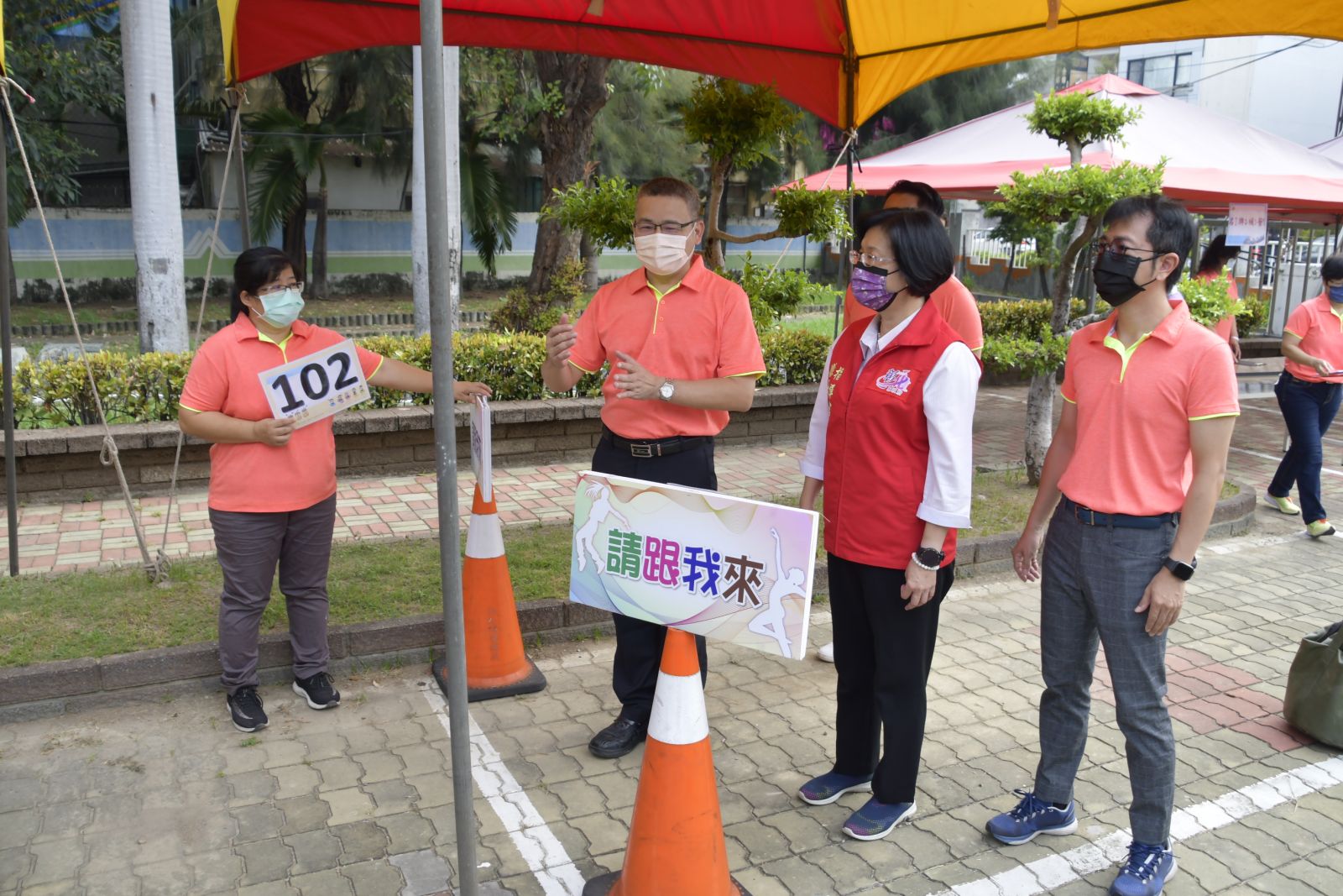 影／確保師生上課安全 王惠美視察彰化縣校園防疫整備 - https://www.watchmedia01.com