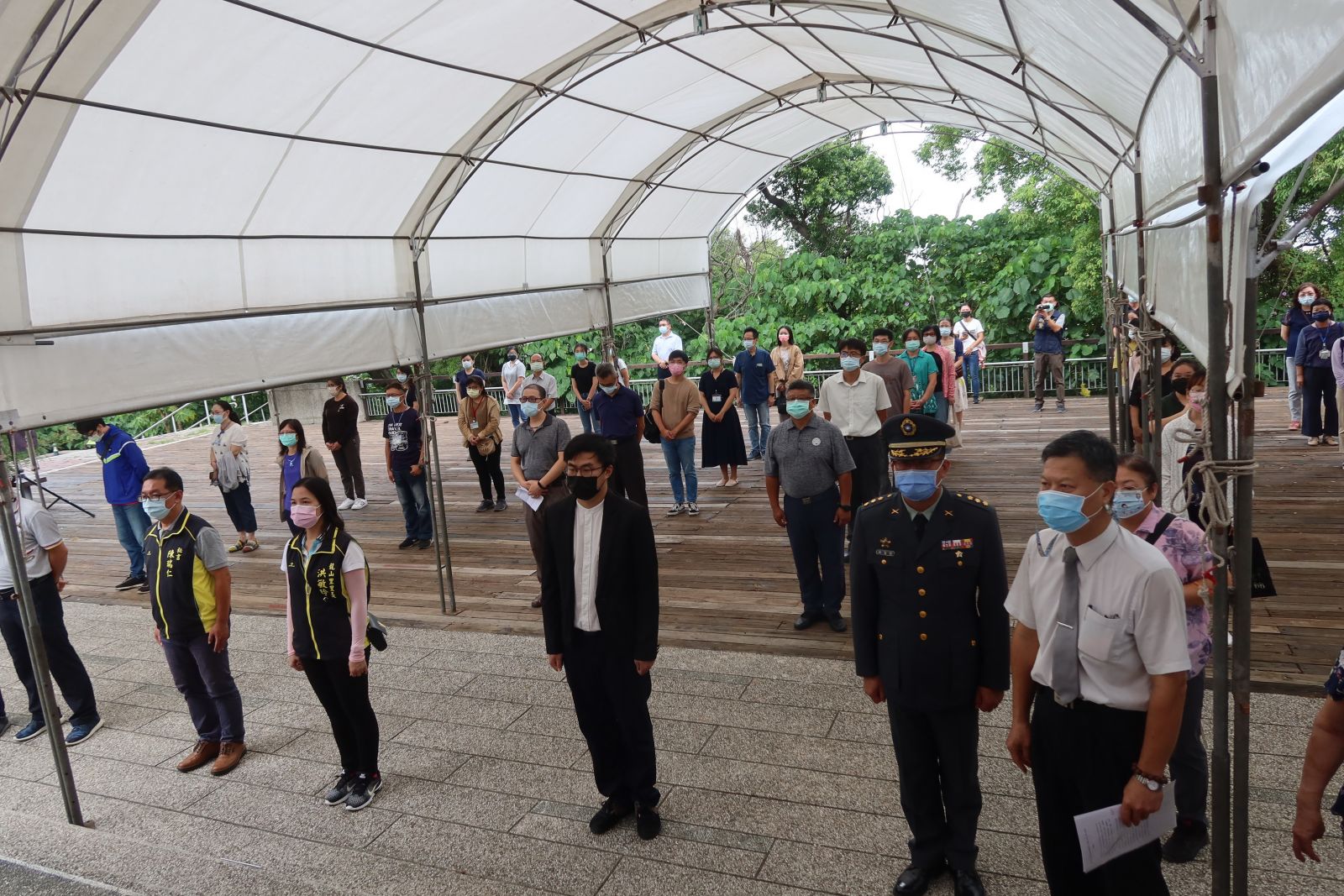 影／110年彰化縣各界祭祀明鄭蔣鄧二公暨乙未抗日烈士祭典 - https://www.watchmedia01.com