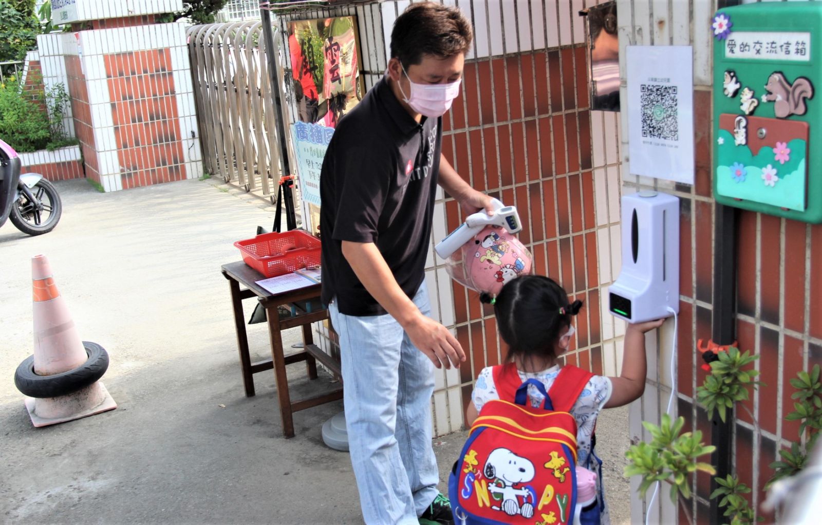 雲林強化幼兒園防疫措施 張麗善視察親手操作清消 - https://www.watchmedia01.com
