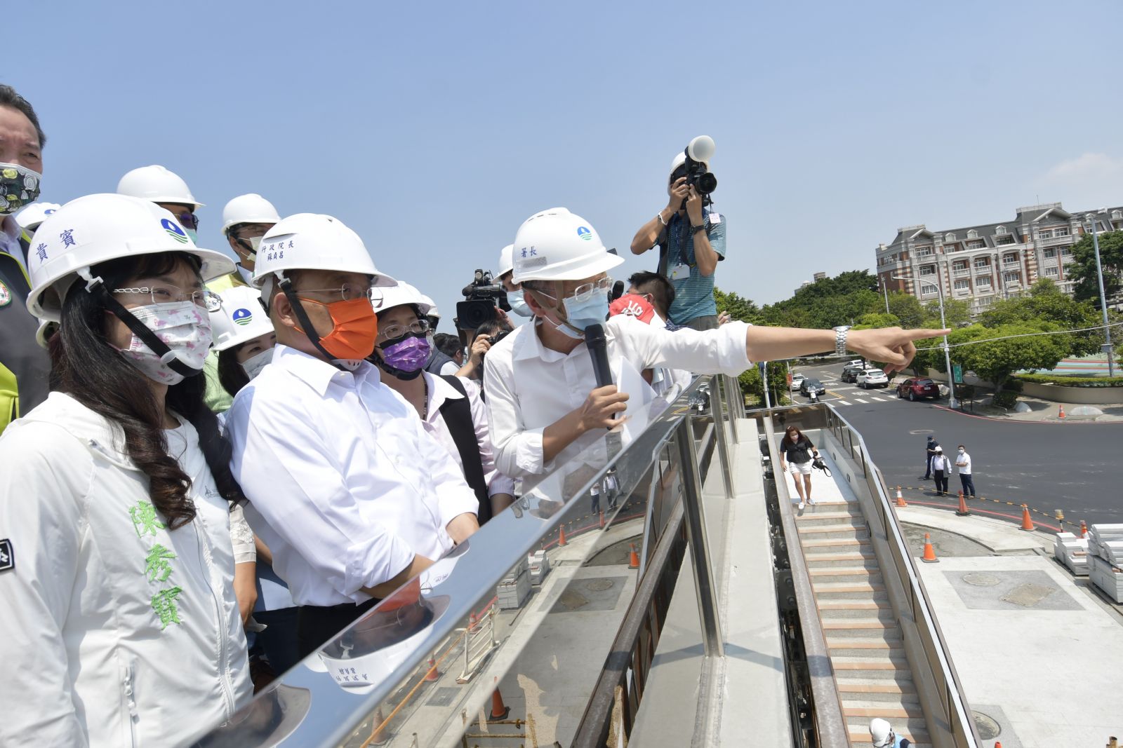 影／蘇貞昌視察鹿港溪　允諾推動全國第一處逕流分擔場域 - https://www.watchmedia01.com